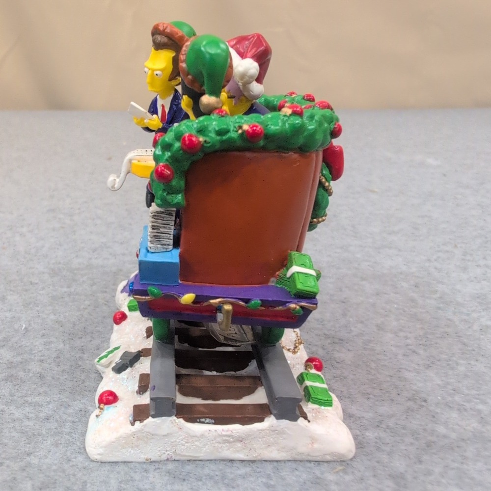 The Simpsons Holiday Payola Christmas Express Collection Fat Tony Figurine 2005 - Picture 4 of 5